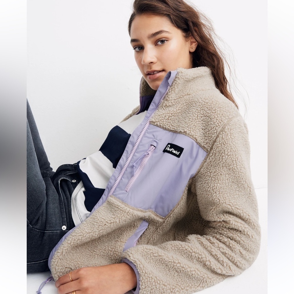 Madewell x Penfield Mattawa Sherpa Fleece Jacket